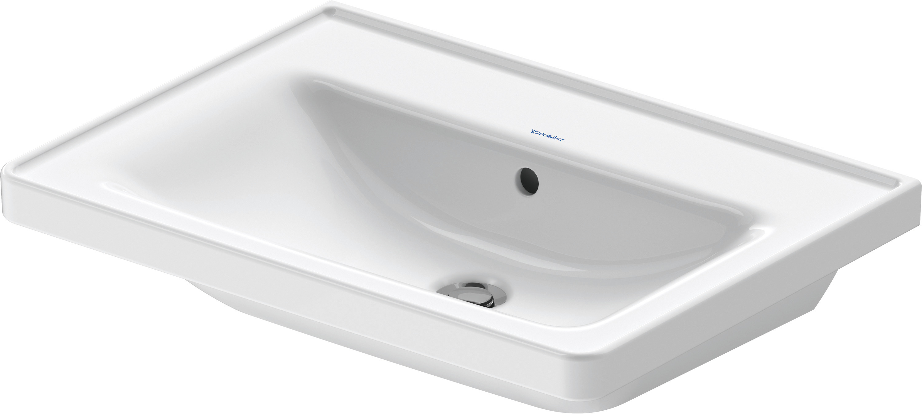 DU Möbel-WT D-Neo, 650mm, weiß mit ÜL, mit HLB, o.HL