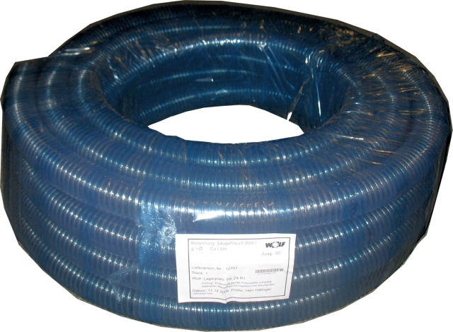 Wolf Saugschlauch 10m Innendm. 45mm PU für BPH Wolf Saugschlauch 10m Innendm. 45mm PU für BPH