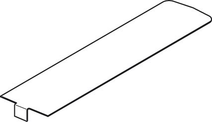 BOSCH Ersatzteil TTNR: 87185763140 Heizgaslenkplatte Zug 3 290mm