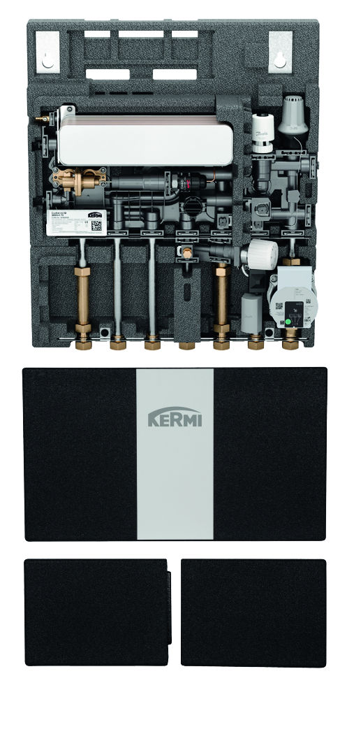 Kermi x-net Wohnungsstation pro C37 G FBH-Heizkreis gemischt