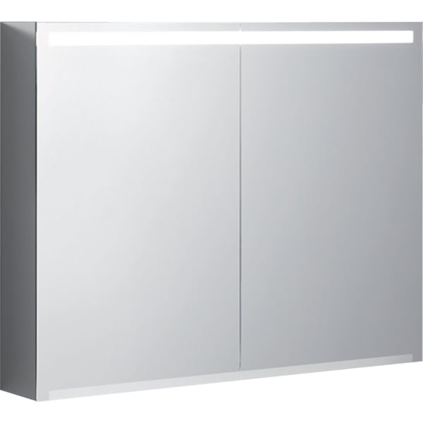 Geberit Option Spiegelschrank mit Beleuchtung zwei Türen, 90x70x15cm Geberit Option Spiegelschrank mit Beleuchtung zwei Türen, 90x70x15cm