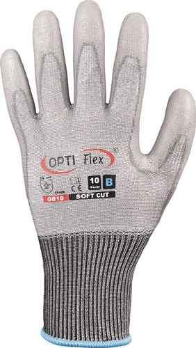 Handschuh SOFT CUT Gr.10 grau EN 420/EN 388 PSA II OPTIFLEX Handschuh SOFT CUT Gr.10 grau EN 420/EN 388 PSA II OPTIFLEX