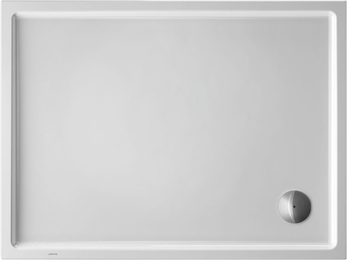 DU Starck Slimline Duschwanne, Rechteckig, 1200x900x55 mm, Weiß, Sanitä