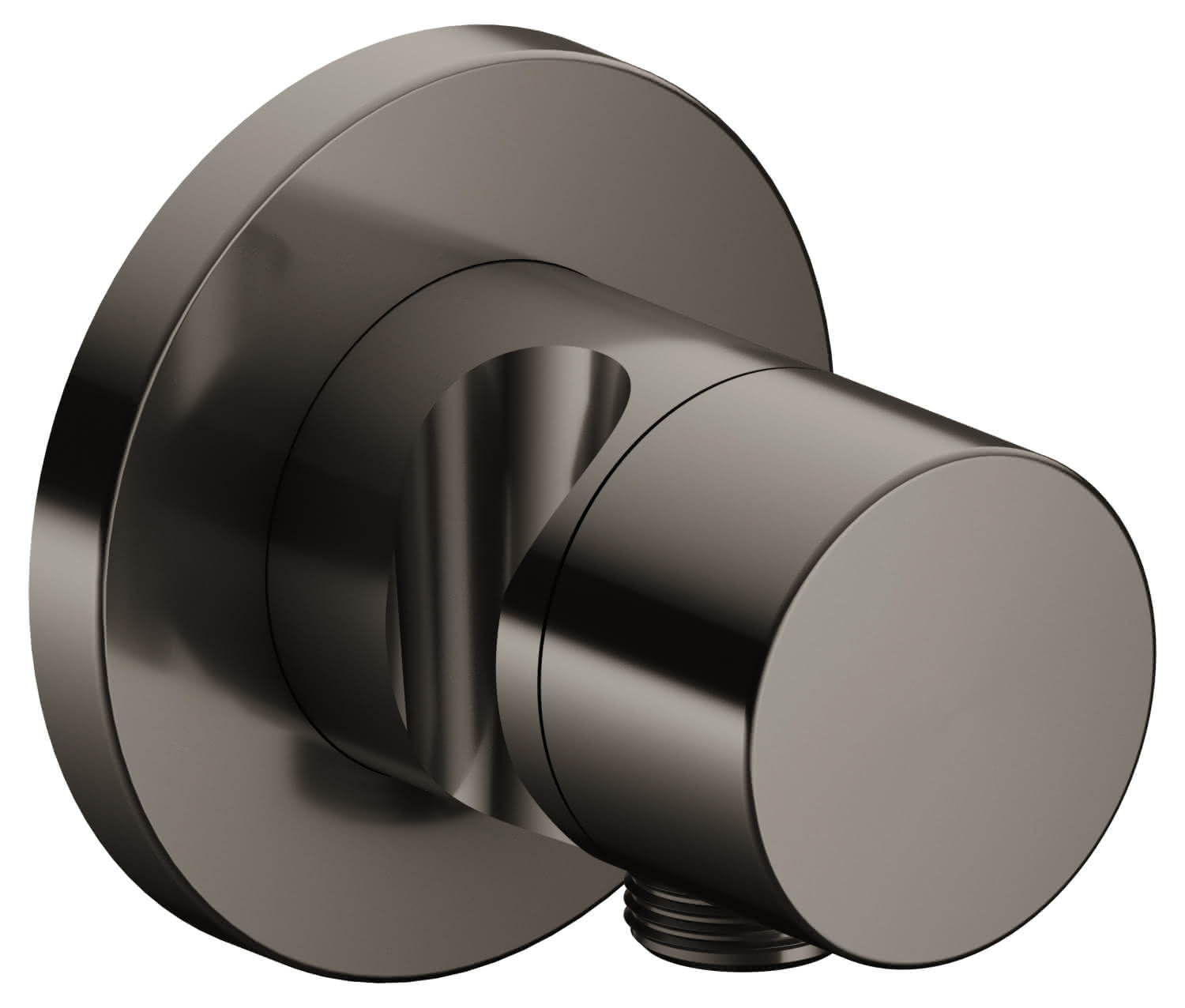 KEUCO 2-Wege Ab-u.Umstellv.IXMO Pure 59557, Schlauchanschl./Brauseh.,rund,Nickel geb