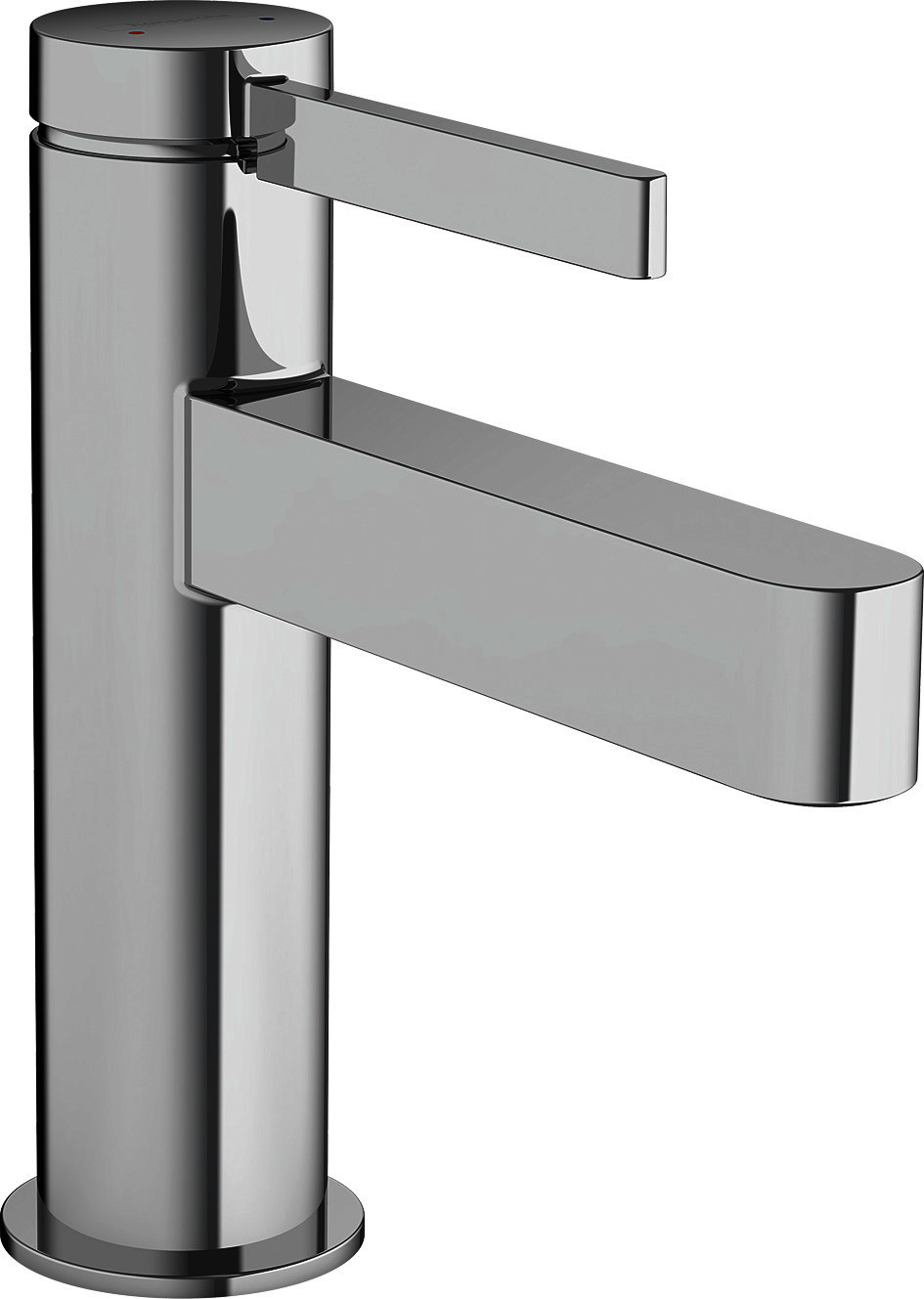 Hansgrohe Waschtischmischer 100 Finoris mit Push-Open Ablaufgarnitur chrom