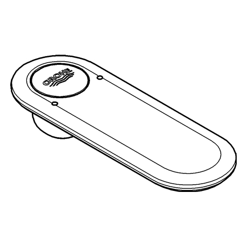 GROHE Hebel 46667 moon white