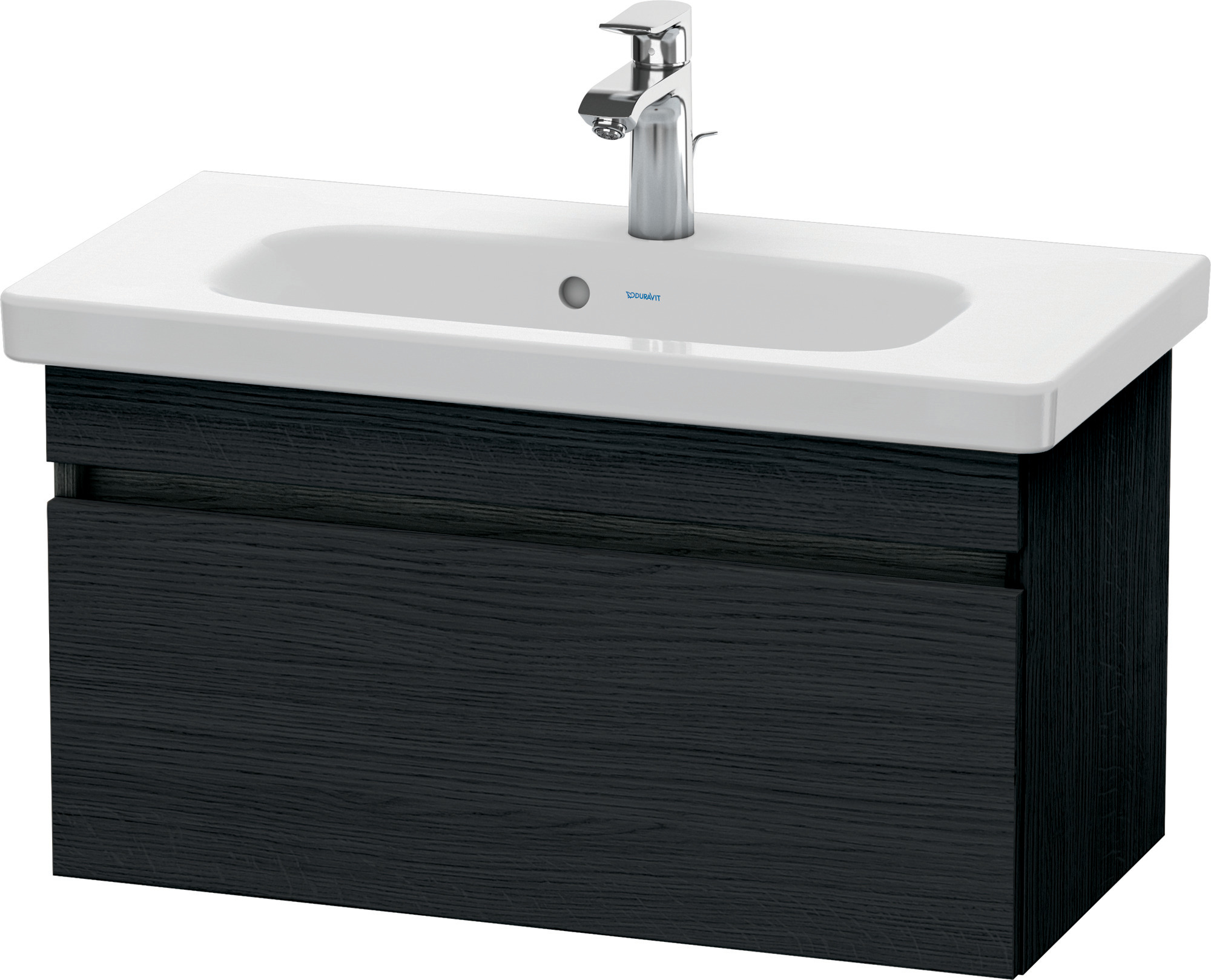 Duravit WTU wandh. DuraStyle 350x730x398mm 1Ausz.,233778, Eiche Schwarz