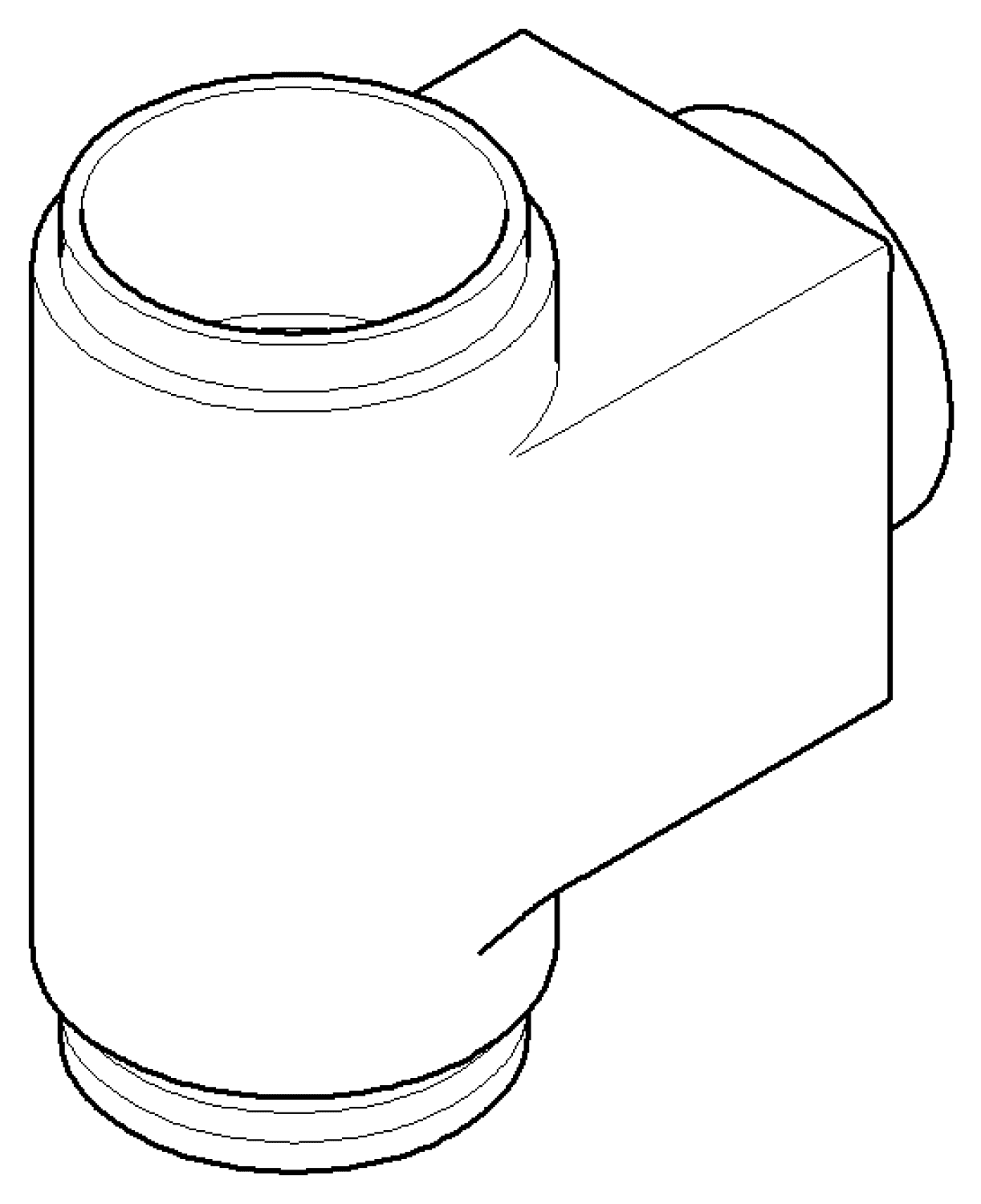 DO Anschluss ERSATZTEILE 091103052 41 x 72 x 68,5 mm Chrom