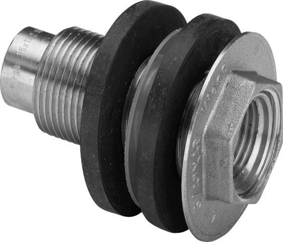 Viega Wanddurchführung 3427.2 in 15x55mm x Rp1/2 x G3/4 Rotguss