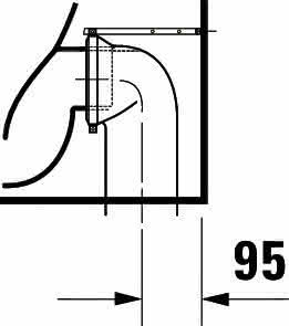 DU SWC D-Neo 650mmm, weiß, rimless, TS, Abg.waagr., BTW, Bef.inkl.