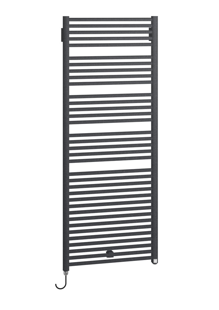Kermi Geneo circle-E BH810x40x431mm P=400W,anthracite grey,WRS swz,links