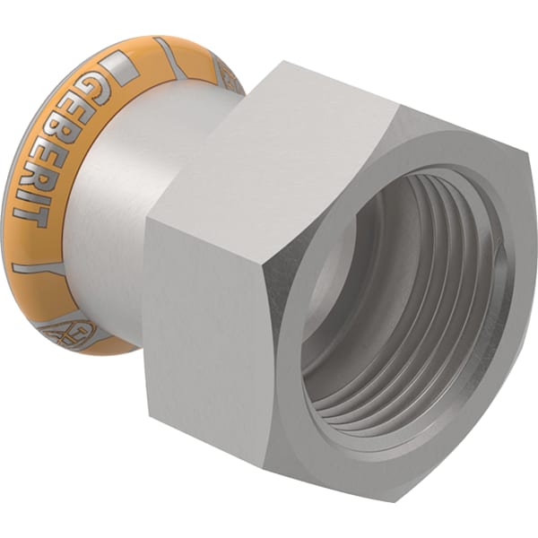 Geberit Mapress Therm Übergang mit IG d18-Rp1/2