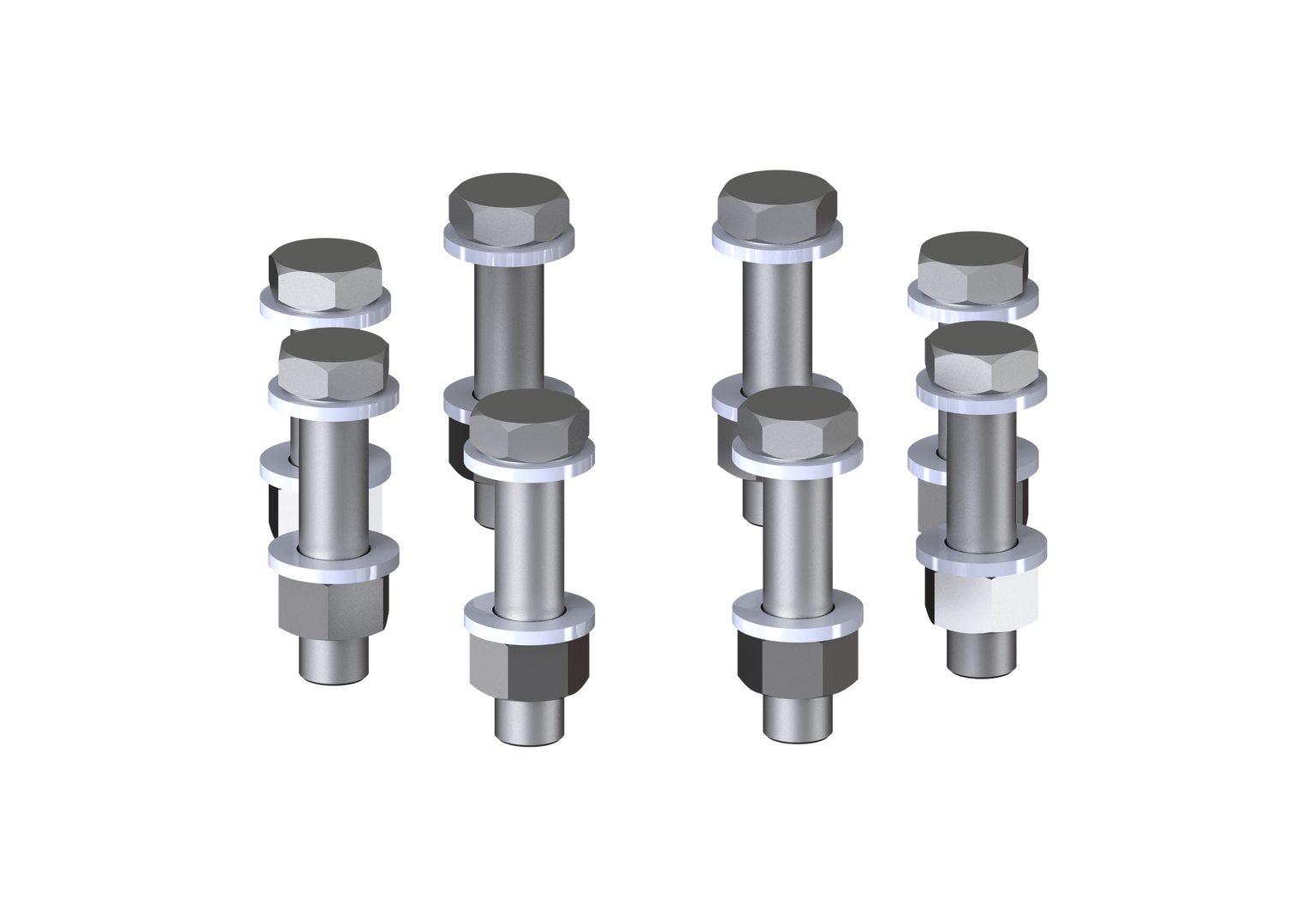 KESSEL-Schraubenset für Gussarmaturen Pumpstation, M16x70