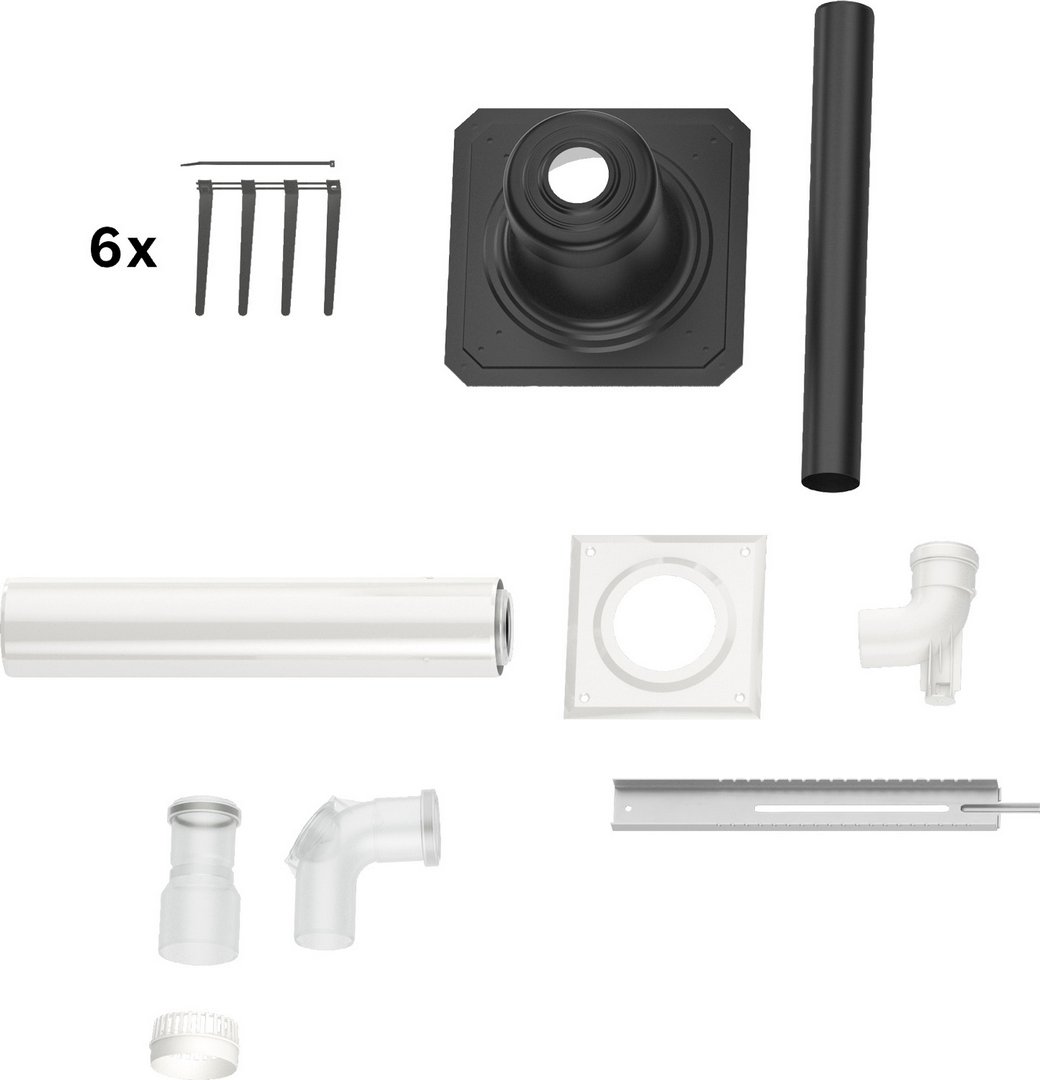 BOSCH Abgaszubehör FC-Set60-B53 Grundbausatz B53, d:60