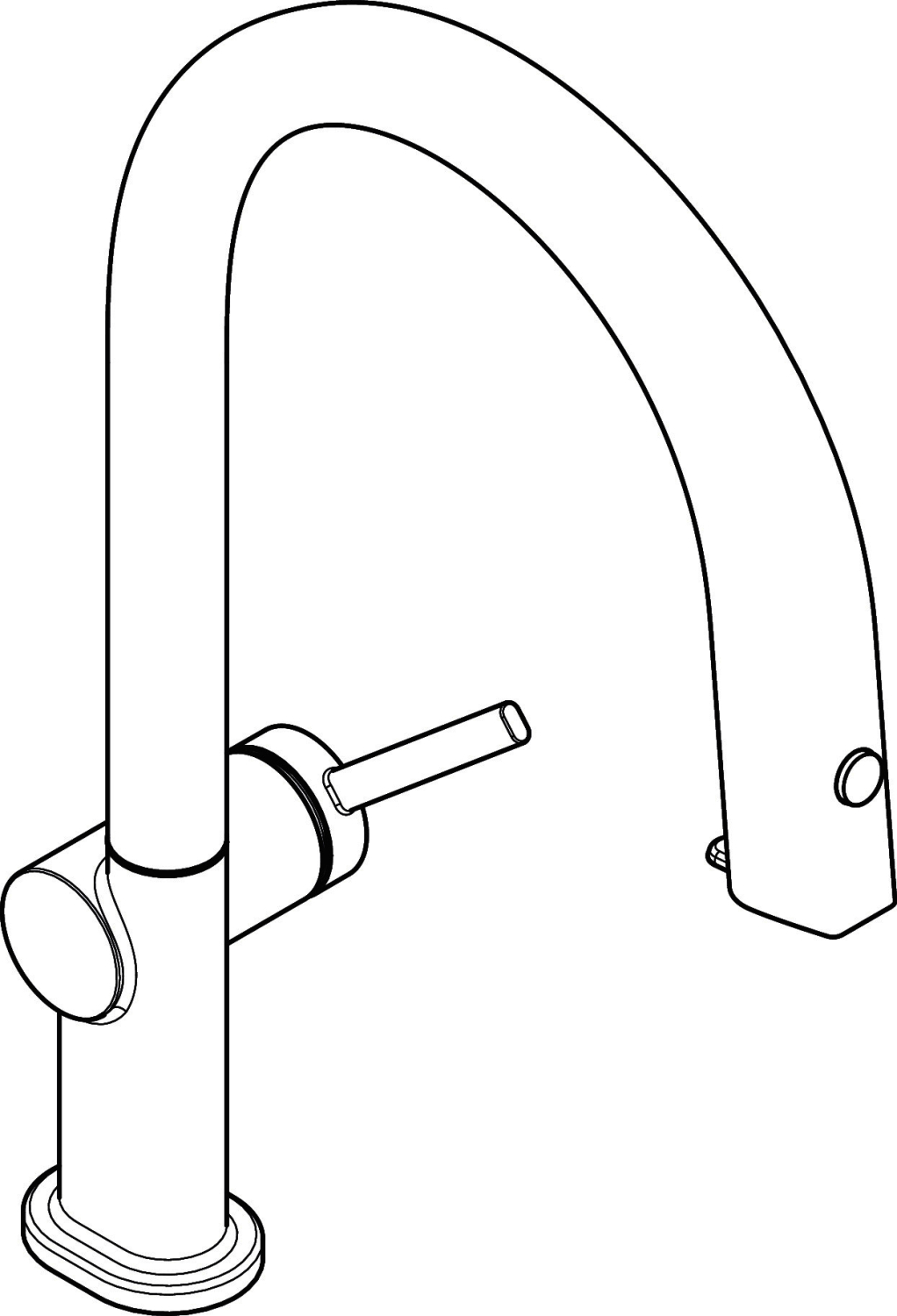 Hansgrohe FilterSystem 210 Aqittura M91 Ausziehauslauf 1jet sBox chrom