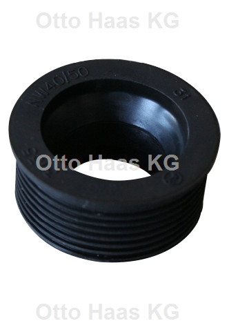 Haas HT-Gumminippel (HTS+HTSW) Nr.3135 NW 40-50, 11/4" klein Haas HT-Gumminippel (HTS+HTSW) Nr.3135 NW 40-50, 11/4" klein