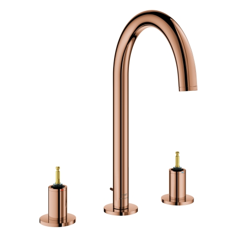 GROHE 3-L-WT-Batterie Atrio Private C. 20593 für Hebelgriffe warm sunset