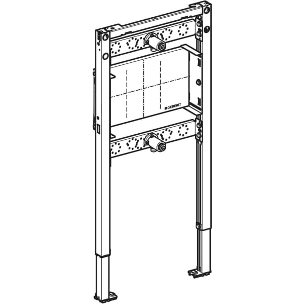 Geberit Duofix Element f. Dusche und BW 98-112 cm, Wandarmatur UP