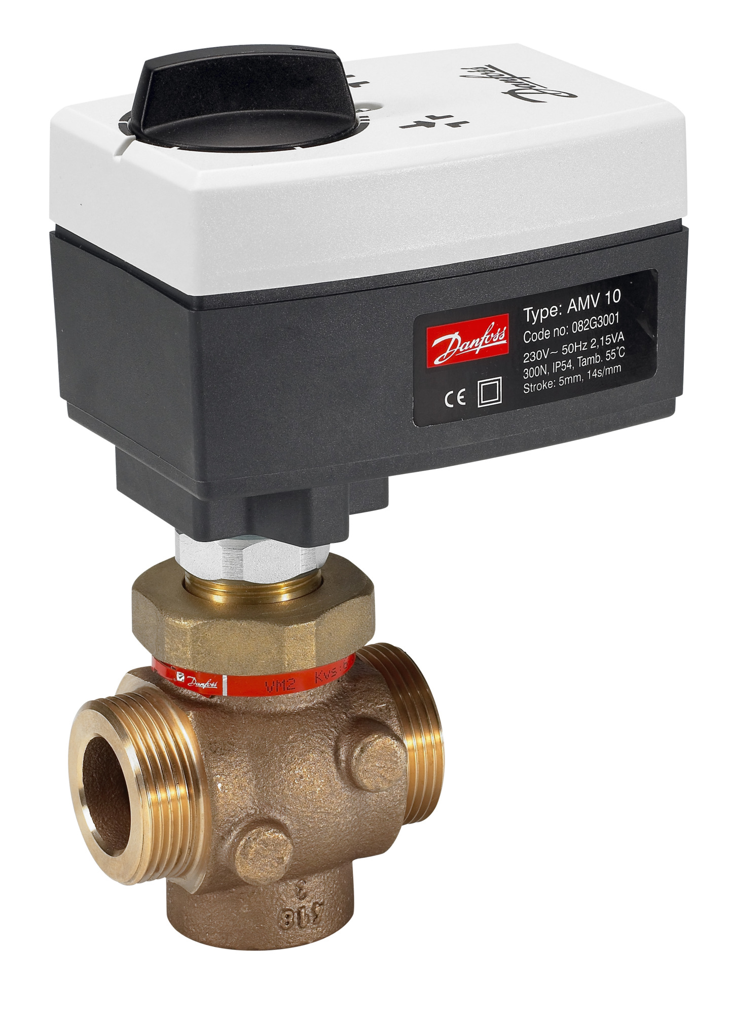 Danfoss Durchgangsventil VM2 DN25 Kvs 6,3, PN25, RG5, G11/4"A