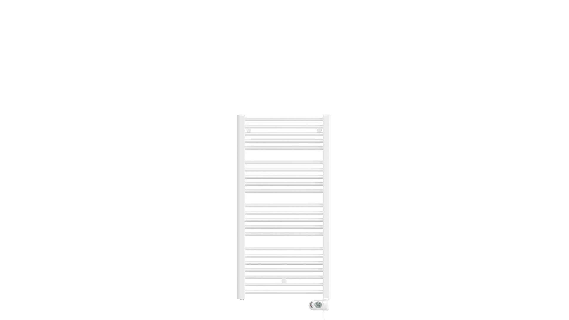 Zehnder Design-HK Dero, rein elektrisch DERSZ120060EFZD 1246x40x600 RAL 9016