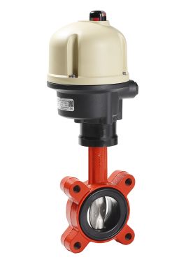 KSB Einklemm-Absperrklappe BOAX-SF m.E-Antrieb AQ7L 230V PN 10/16 DN 100