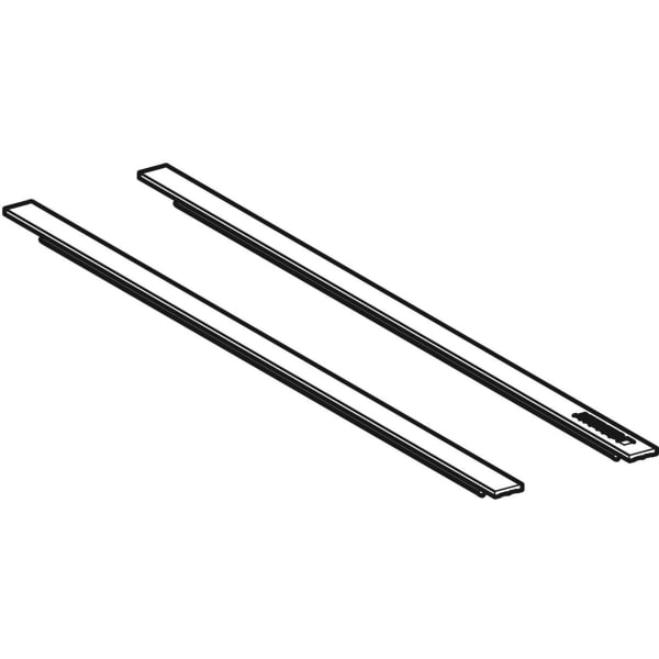 Geberit iCon Set Deckleisten für Schubladen links und rechts