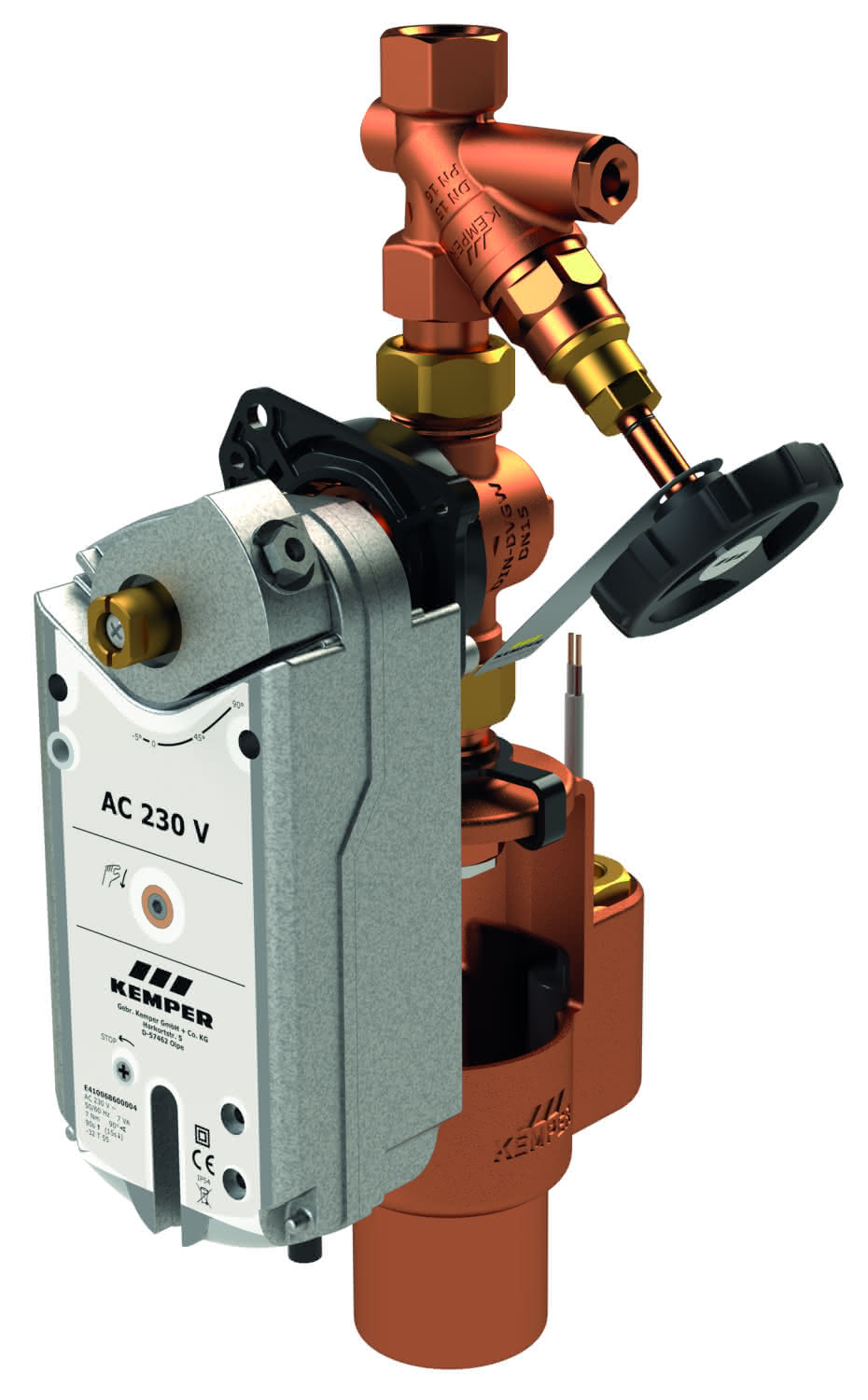 KEMPER Spülgruppe 230 V KHS Figur 684 04 DN15, PN16