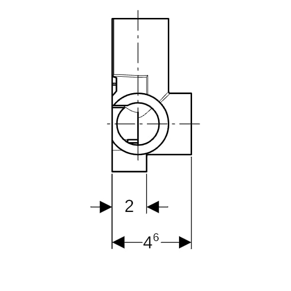 Geberit Schalldämmset, zu Geberit Mapress Eckanschlusswinkel 90Gr