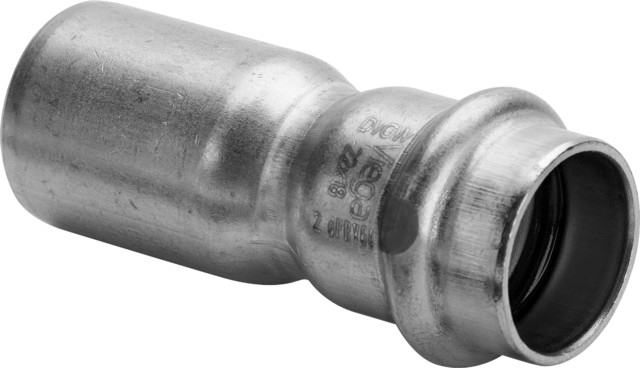 Viega Reduzierstück mit SC Sanpress Inox 2315.1 in 22x15mm Edelstahl