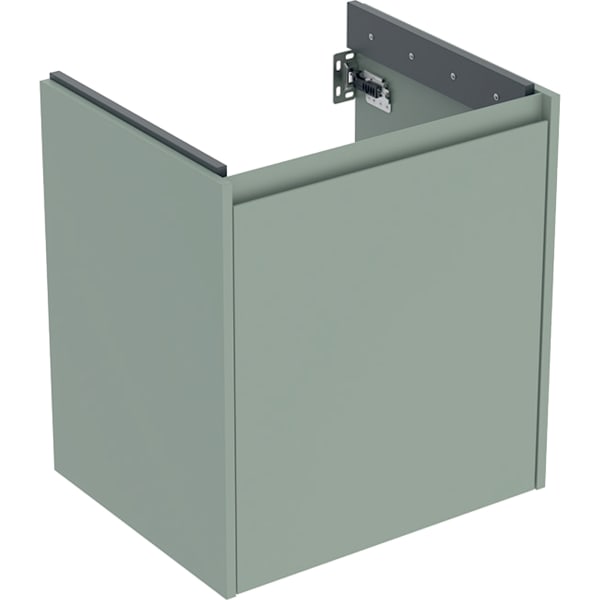 Geberit Renova Plan US für WT, mit 1 Tür 54,6x60,6x44,6cm, salbeigrün/l. seidenm.