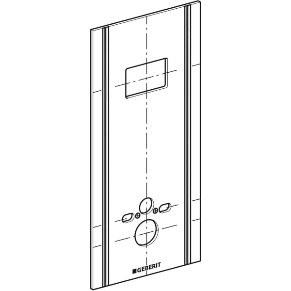 Geberit GIS Paneel für WWC für Sigma UP-SPK, 12 cm