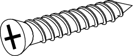 TECE-Schraube 3,5 x 16 mm für TECE Halter