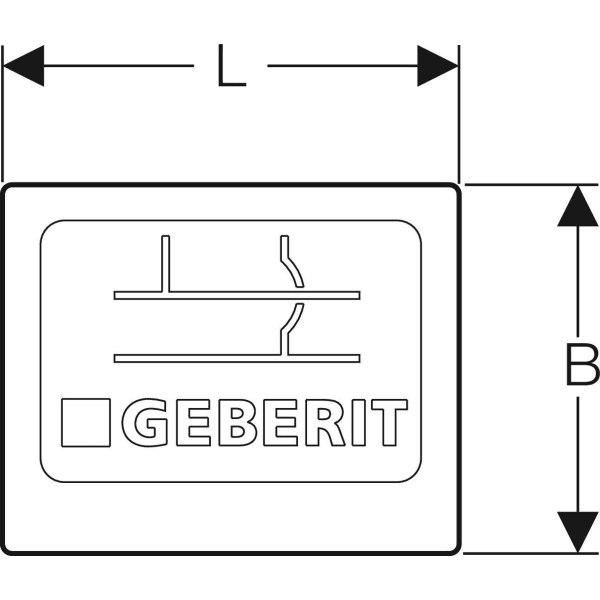 Geberit Dämmbox zu Geberit Kreuzungs-T-Stück