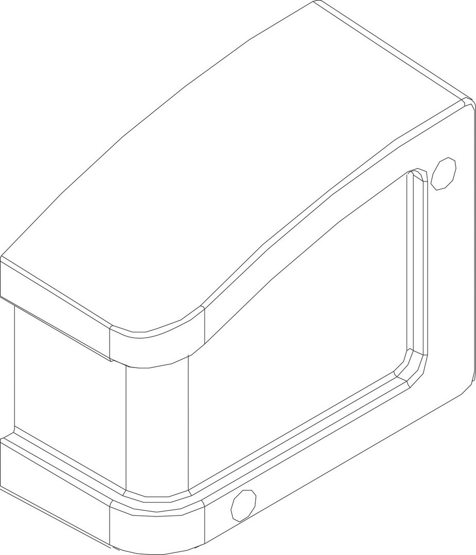 BOSCH Ersatzteil TTNR: 7735600201 Abdeckung rechts