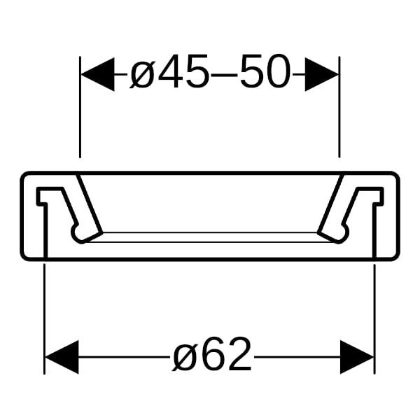 Geberit Manschette d62