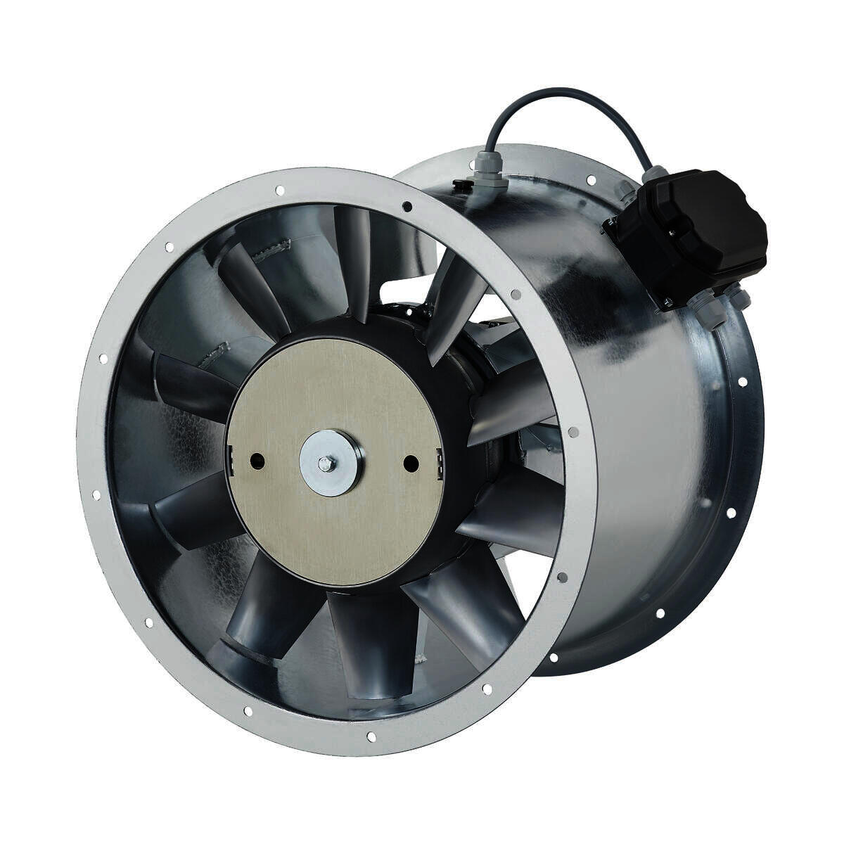 Helios AMD 500/2 7,5 kW Axial-Mitteldruckvent. 3-PH 50 Hz