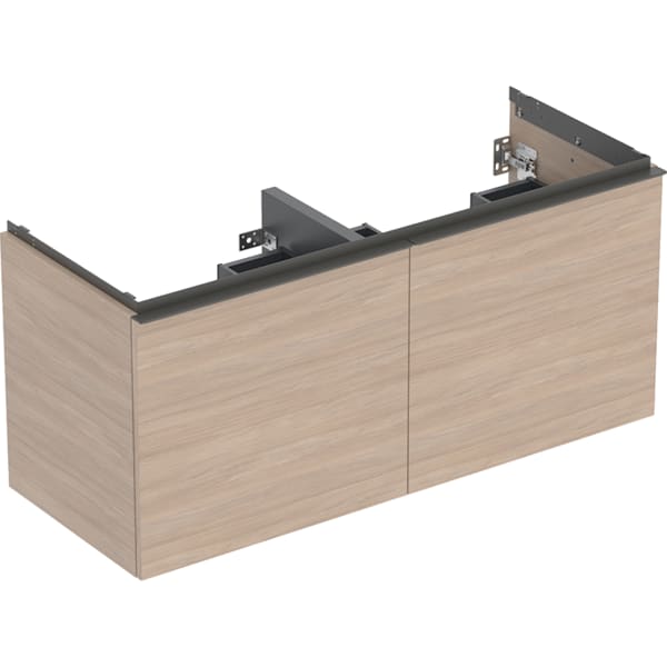 Geberit Acanto US für DWT B:120cm, 2 Schubl. 2 i.Schubl., Eiche