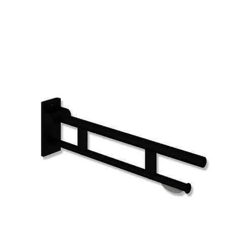 HEWI mob. SK-Griff Duo (A), PRH, L:850, pulverbeschichtet schw tiefmatt