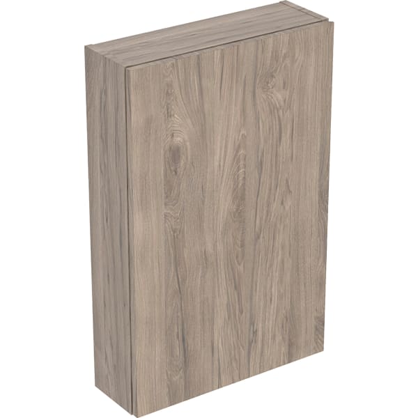 Geberit Hängeschrank rechteckig, 1 Tür 45x70x15cm, Nussbaum hickory Geberit Hängeschrank rechteckig, 1 Tür 45x70x15cm, Nussbaum hickory