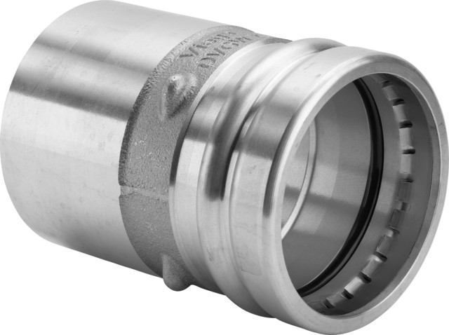 Viega Reduzierstück Sanpress XL 2215.1XL in 88,9x76,1mm Rotguss