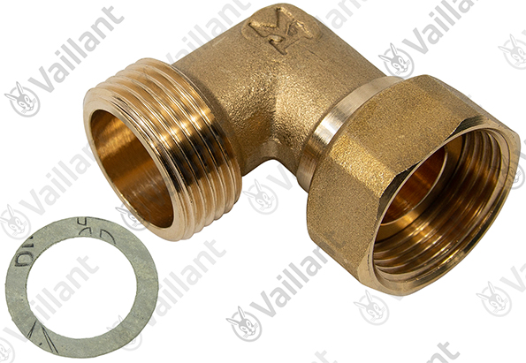 Vaillant Anschlussstück, Winkel G 3/4 Vaillant-Nr. 0010028153