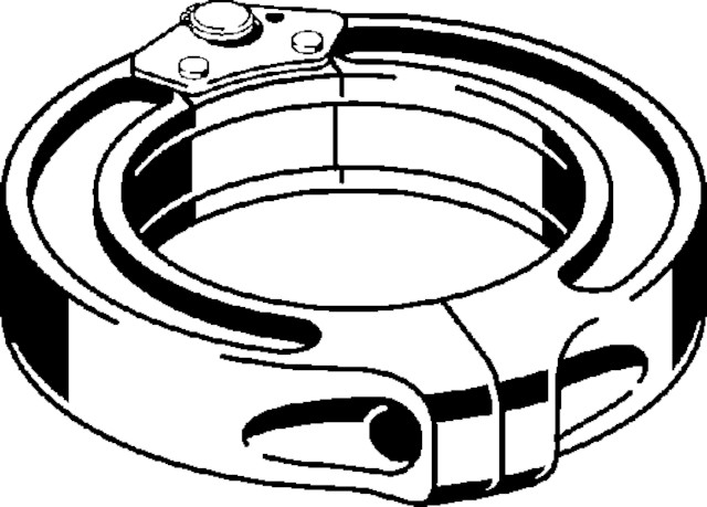 Viega Pressring 4296.1XL in 2 1/2 Zoll Stahl