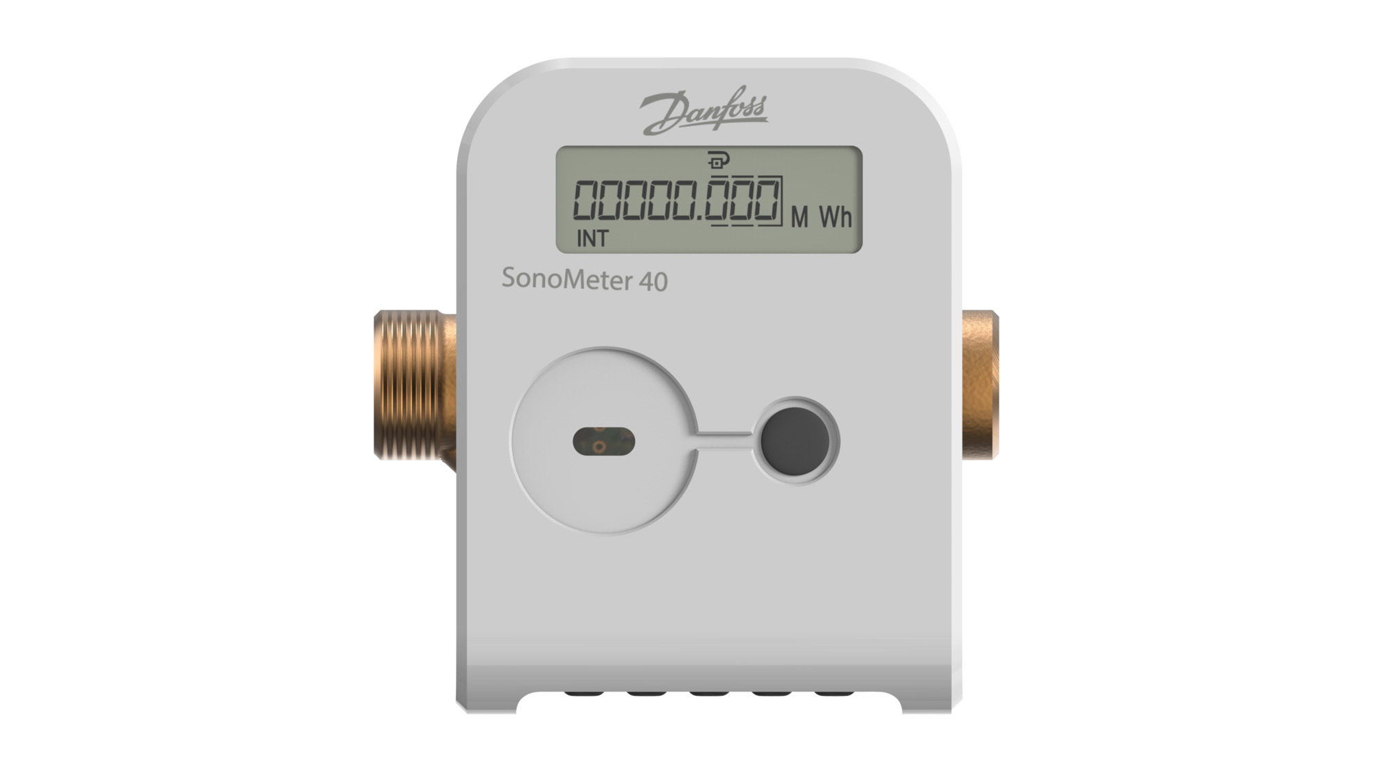 Danfoss Wärmezähler SonoMeter 40 QP1,5 DN15 RL PN25 Batt OMS Pu IP65 kWh