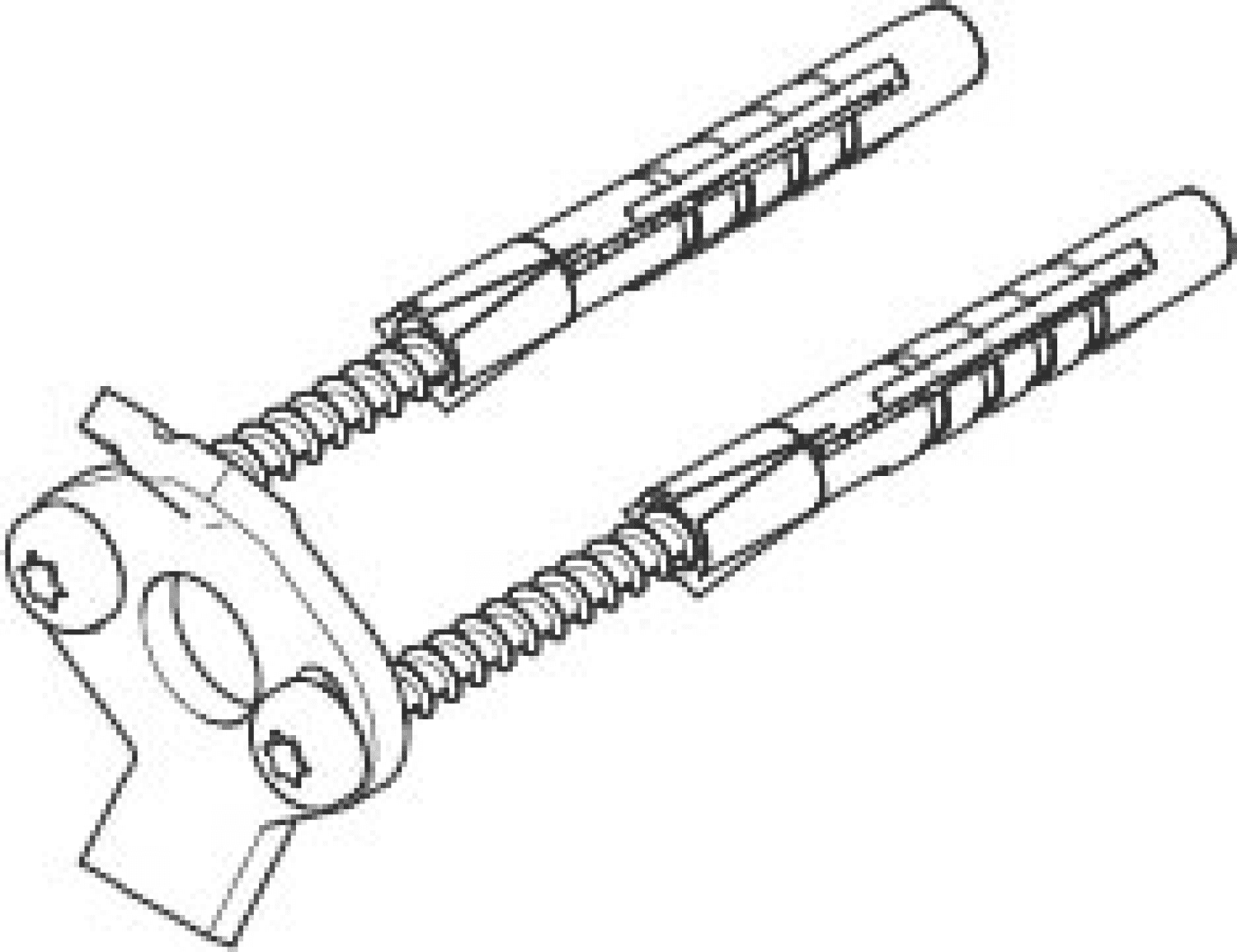 DO Befestigungssatz ERSATZTEILE 05172071300 39,5 x 33 mm