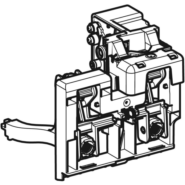 Geberit Omega Hebevorr. und Steuereinheit für Taster, Netz, 12V, für UP-SPK 12cm
