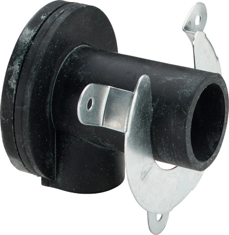 Viega Schallschlucker 1412.891 in 15/18mm x Rp1/2 Gummi schwarz