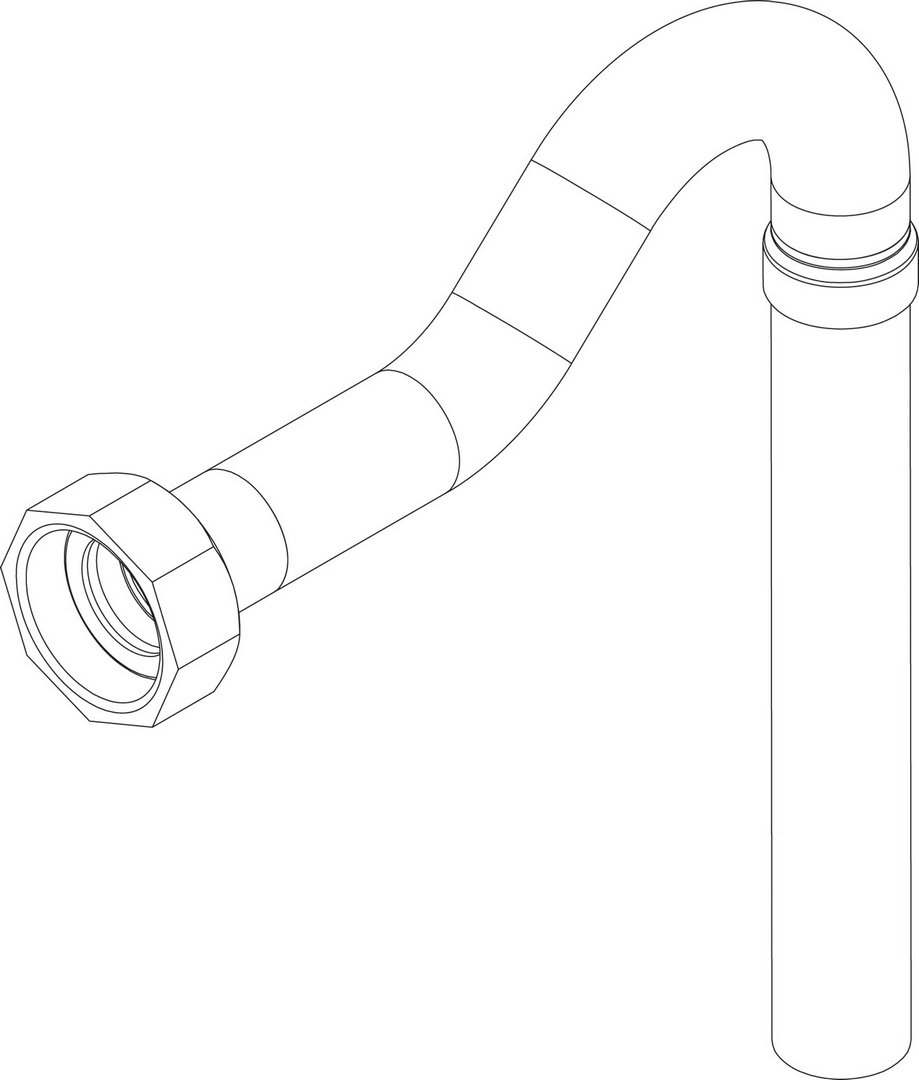 BOSCH Ersatzteil TTNR: 8737602556 Rohr Gas