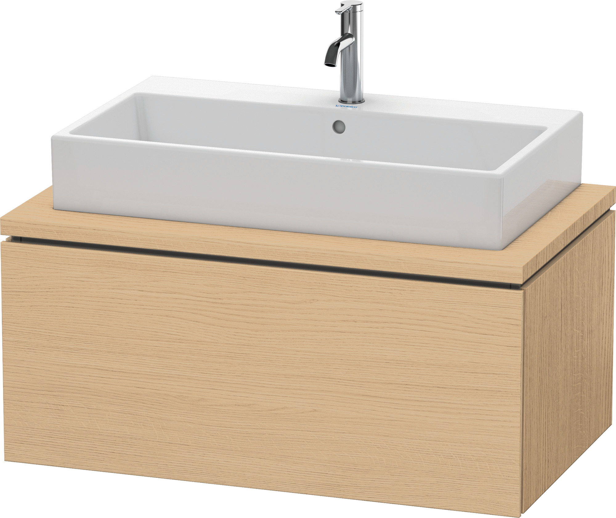 Duravit WTU für Konsole L-Cube 400x920x547mm 1 Auszug, Eiche Natur