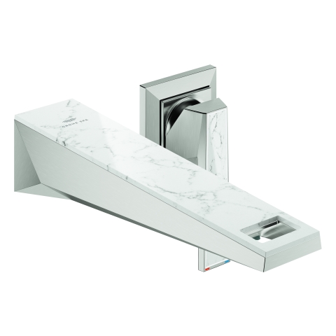 GROHE 2L-WT-Wandbat. All. Bril. PC 29519 FMS Griff WA-Caesarstone supersteel