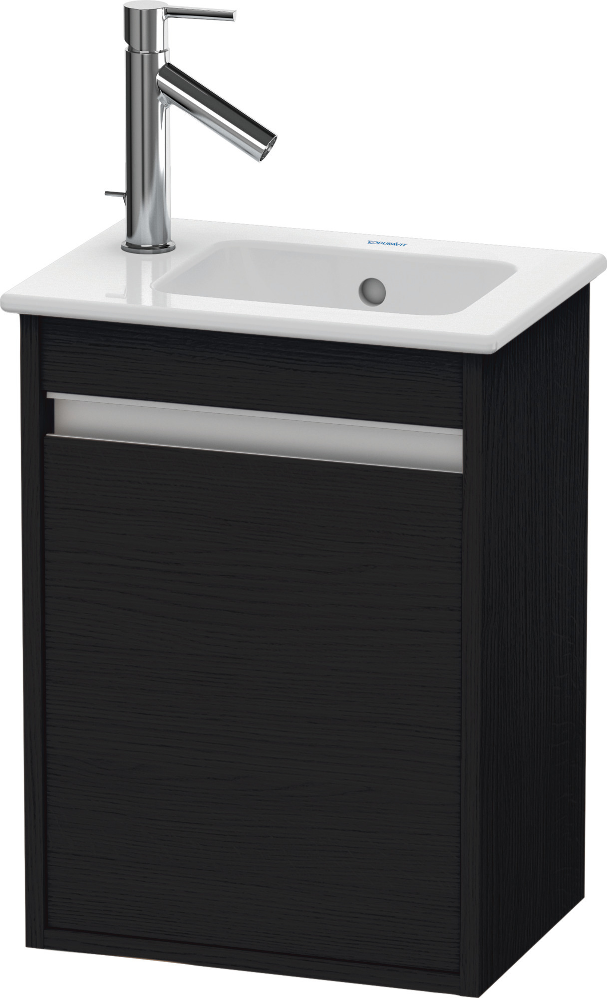Duravit WTU Ketho f. ME by Starck, 1 Tür re 550x400x285mm, Eiche Schwarz